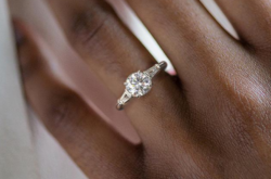 engagement ring settings - three stone engagement rings