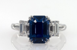 engagement ring settings - sapphire engagement ring