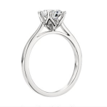 Monique Lhuillier Cathedral Solitaire Engagement Ring