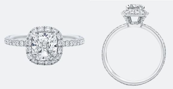 The One Cushion-Cut Engagement Ring | Harry Winston