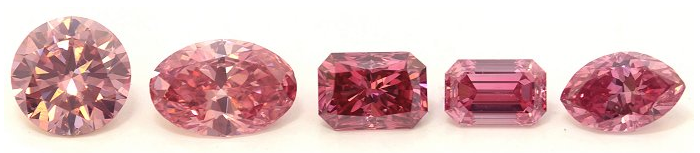 Argyle Fancy Pink Diamonds