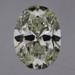 bow tie effect oval diamond