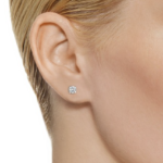 diamond stud earrings