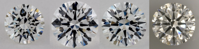 2 carat diamond comparison