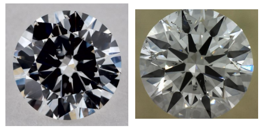 buy diamonds online - D color and SI1 clarity