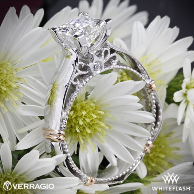 Whiteflash ACA diamond and Verragio Engagement Ring