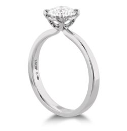 Hearts on Fire Diamonds Review - Signature Solitaire Engagement Ring