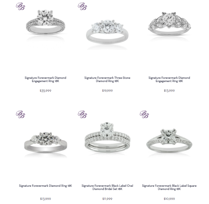 Ben Bridge Forevermark Prices