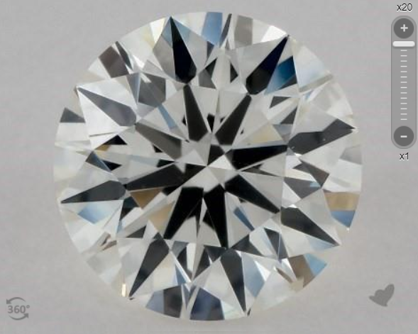 diamond clarity - eye-clean SI1 diamond
